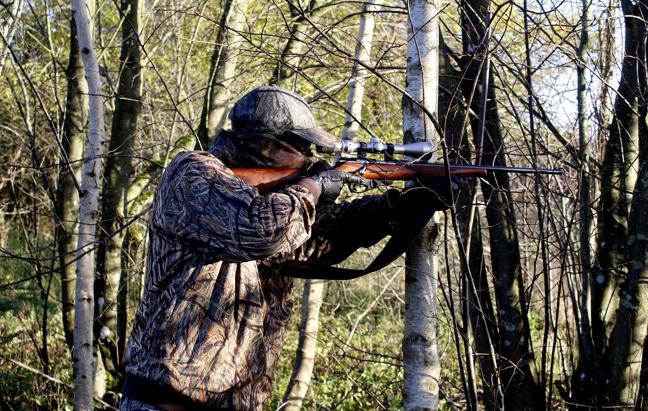 hunting weapons shoot